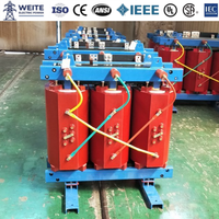 Trafo Kering Tipe 10kV 11kV 315kVA 400kVA 1250kVA Epoxy Cast Kustomisasi Dukungan Gulungan Tembaga Harga Pabrik Bersertifikat CE