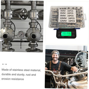 Ensemble de raccords rapides pour conduite d'<span class=keywords><strong>air</strong></span> en nylon <span class=keywords><strong>universel</strong></span>, raccords de tuyauterie pneumatique pour camion, raccords droits à connexion <span class=keywords><strong>rapide</strong></span> - Product Image 6