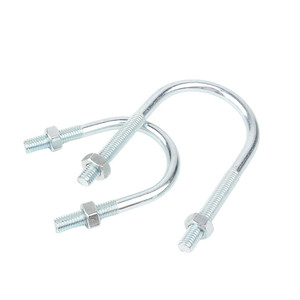 Thép không gỉ/Carbon thép u-bolt mạ kẽm hình chữ U Ống kẹp Thông số kỹ thuật khác nhau đường ống cố định cố định - Product Image 4