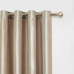 Rideaux européens américains italiens en velours <span class=keywords><strong>couleur</strong></span> unie 100% polyester occultant moderne perforé fini pour transfrontalier - Product Image 2