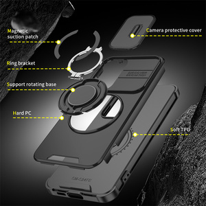 เคสกันกระแทกแบบมีขาตั้งเลื่อนปิดกล้อง สำหรับ Google Pixel 10 Pro XL และ <span class=keywords><strong>Samsung</strong></span> S26 Ultra S25 S24 A07 A06 A16 A15 - Product Image 6