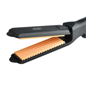 Plancha de Pelo de Cerámica y Titanio Yazhu con Temperatura Ajustable, Rizador Eléctrico para Trenzas y Plancha Alisadora - Product Image 2