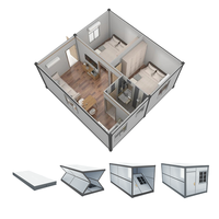 Maison préfabriquée en conteneur pliable bon marché à vendre Maison en conteneur pliable modulaire préfabriquée de luxe
