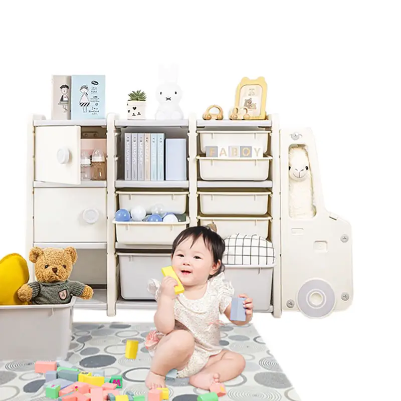 Wholesale Simple Combination Baby Cloth Storage Cabinet, Children Portable Kids Toy Storage Cabinet/