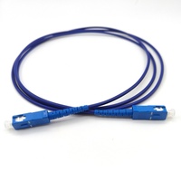 Puente personalizado de fibra óptica monomodo Simplex 9/125 Cable de conexión de fibra óptica blindado LC SC ST FC Conector de fibra