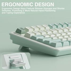 <span class=keywords><strong>Teclado</strong></span> Inalámbrico de Silicona SOLAKAKA SK90 Tri-Modo de 90 Teclas para Juegos y Oficina, Dropshipping - Product Image 5