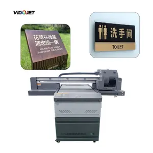 Vigojet UV pvc foam board digital inkjet pvc flex for procolored card with 6090 flatbed printer