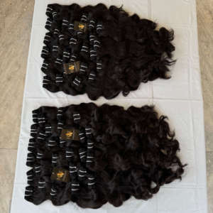 Paquetes de cabello crudo camboyano Proveedor sin procesar, vendedores de cabello alineado con cutícula cruda de cabello humano de templo indio - Product Image 2