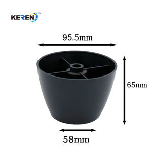 Patas de sofá de plástico para muebles, cubierta decorativa personalizada, MMH 65, venta al por mayor - Product Image 1