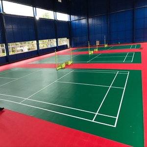 BWF Approved Crystal Sand Pattern <strong>Artificial</strong> <strong>Grass</strong> Badminton Court <strong>Mat</strong> - Product Image 1