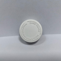 Ensembles complets de flacons en plastique transparent vides de 115 ml (4 oz) pour sirop contre la toux Tris Pharma, avec bouchon CRC, boîte en papier et nouvelles étiquettes