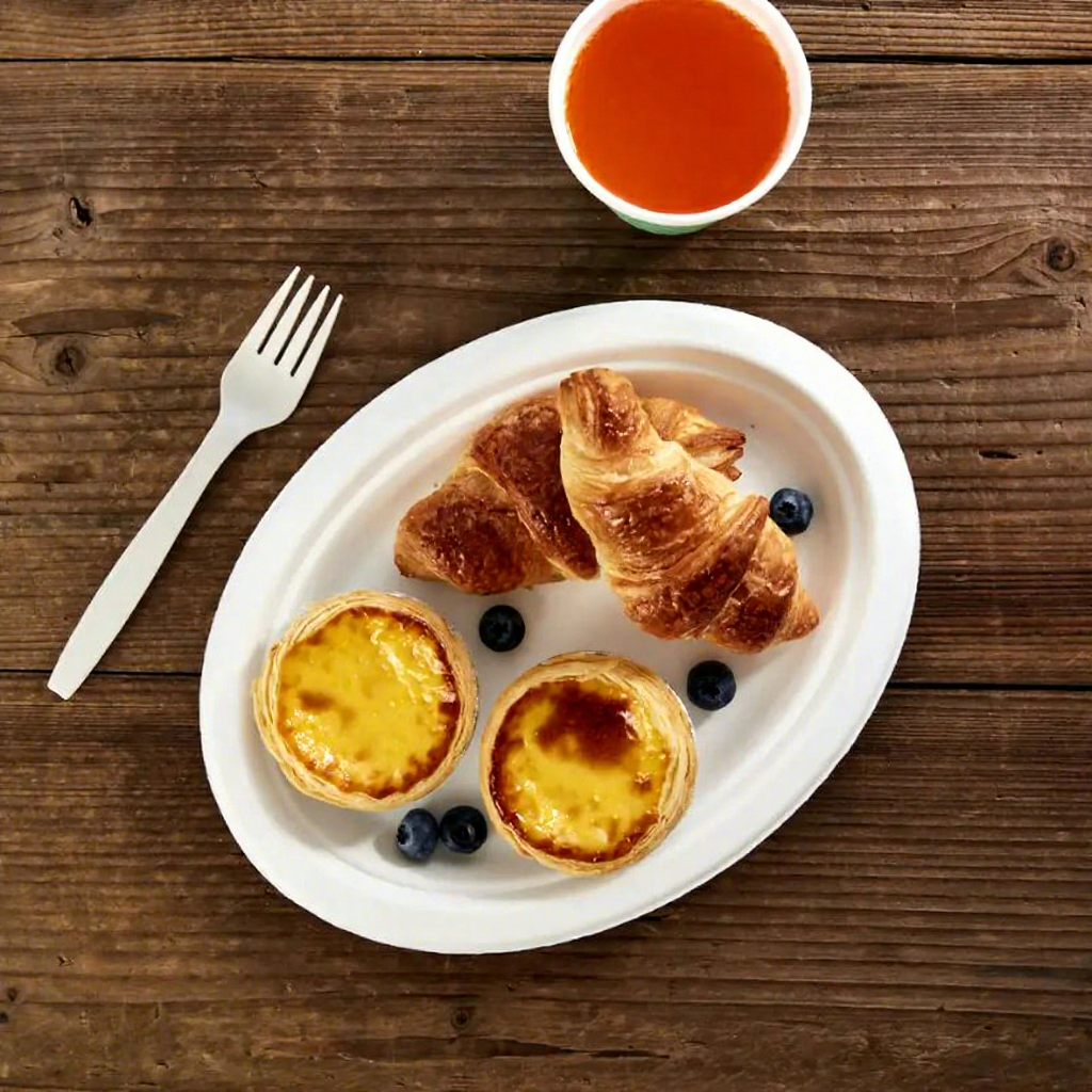 Hot Selling Personalized Eco-friendly Food Grade Biodegradable Diverse Paper Printing Plate Lemon Paper Party Plates Bowls