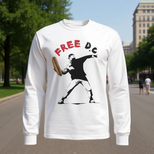 Maglietta a maniche lunghe Free Dc Washington Dc Sandwich Guy - Product Image 3