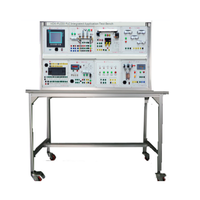 Banc d'essai complet pour applications PLC, appareil d'expérimentation, instrument d'enseignement et de formation didactique