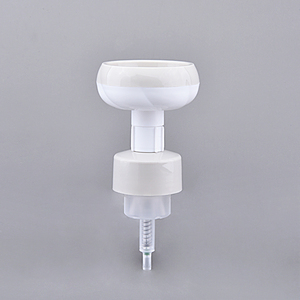 Pompe à savon ronde en mousse PET 250 ml avec bouchon, brosse et pulvérisateur, sérigraphiée transparente - Product Image 4