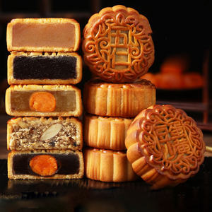 Pastelería tradicional china de alta calidad, caja de regalos de galletas dulces hechas a mano puras, pastel de <span class=keywords><strong>luna</strong></span> del Festival del Medio Otoño - Product Image 4