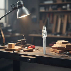 Fresa Rotativa de Punta Esférica Ttake Ab8500, Radio de 12.7 mm y 25 mm, Corte de Z-Alu para Pulir Metal, Madera y Plástico - Product Image 3