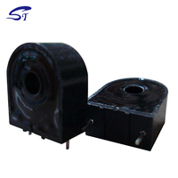 Transformador de Corriente Monofásico Miniatura 5(60)A/2mA 40A/20mA 100A/100mA con Núcleo de Ferrita y Bobina Toroidal de Alta Eficiencia