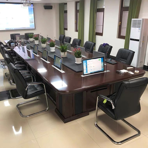 Hệ thống hội nghị Tabletop Hidden cơ giới <span class=keywords><strong>Pop</strong></span> <span class=keywords><strong>Up</strong></span> LCD Monitor Lift với điều khiển từ xa - Product Image 5