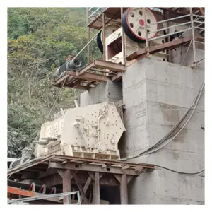 Impact Crusher Wear Liner Plate Impact Crusher Stone For Construction Works Small Impact Crusher