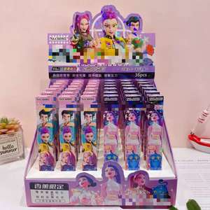Yeni Gelenler 36 adet/set 0.5mm Jel Kalemler Kpop Avcıları Rumi Zoey Okul Kırtasiye Karikatür Otomatik Jel Kalem Setleri Okul Malzemeleri - Product Image 2