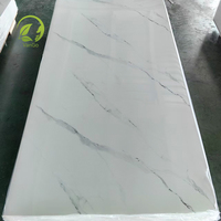 Meilleur prix pour panneaux muraux en PVC UV imitation marbre, imperméables et ignifuges, pour la maison, l'hôtel, la villa, l'hôpital, la salle à manger, le salon