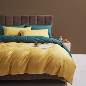 Parure de lit moderne 60S, housse de couette 100% coton biologique texturé, doux pour <span class=keywords><strong>la</strong></span> peau, respirant, durable, confortable, imprimé 300tc - Product Image 4