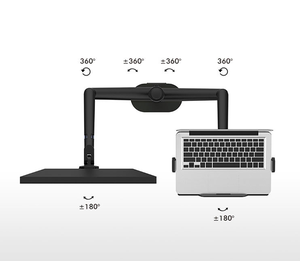 Bras de moniteur 2 en 1, supports de bureau réglables à <span class=keywords><strong>double</strong></span> bras, <span class=keywords><strong>support</strong></span>/<span class=keywords><strong>support</strong></span> de bureau à bras unique pour écrans d'ordinateur LCD de 17 à <span class=keywords><strong>32</strong></span> <span class=keywords><strong>pouces</strong></span> - Product Image 5