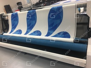 Máy Cắt Laser Khổ Lớn Cho Vải In Polyester Có Nhận Diện Máy Ảnh - Product Image 3
