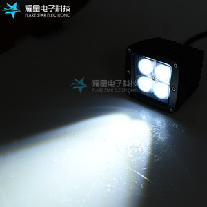 ไฟส่องสว่างแบบ LED สี่เหลี่ยม 12W ยี่ห้อ Flare Star Electronic ตัวเรือนอะลูมิเนียมอัลลอยด์ สำหรับใช้งานออฟโรด - Product Image 5