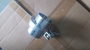 Thép không gỉ phụ kiện đường ống cấp thực phẩm đúc đánh bóng SS304 SS316L 2 "1.5 mét vệ sinh Tri kẹp hoàn chỉnh bộ kẹp Công Đoàn - Product Image 6
