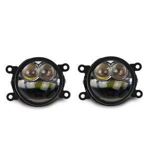 K201 nuevo Bi LED proyector lente 12V-24V 8000lm 80W H11 HB3 9005 3 pulgadas LED faro antiniebla para <span class=keywords><strong>BMV</strong></span> Honda <span class=keywords><strong>coche</strong></span> universal - Product Image 2