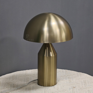 Simple Metal Mushroom Bedside Lamp Dome Shade Table <b>Light</b> For Sofa Side <b>Decoration</b> - Product Image 4