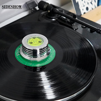 Aluminium LP Vinyl Draaitafel Schijfstabilisator Record Gewichtstabilisator LP Record Stabilisator voor Vinyl Draaitafel Speler Accessoire