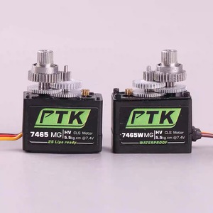 Moteur numérique miniature étanche PTK 7465W MG 9g, couple 5kg, pour robot et aile fixe, avec moyeu creux haute performance - Product Image 1