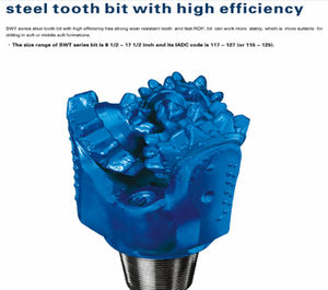 High Quality 9 7/8 Steel <b>Bit</b> IADC 117 Milled Tooth Tricone for Water Well Piece Certified - Product Image 6