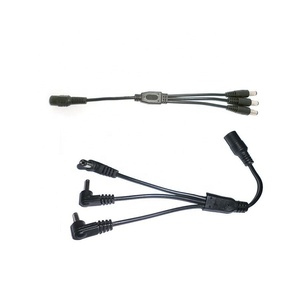 5521一点三路分流电缆24线2芯黑色直流电缆包复成型电缆组件 - Product Image 4