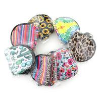 Portefeuille mini zippé vierge en néoprène pour sublimation, multi-compartiments, étui pour écouteurs, porte-clés, pochette étanche pour cartes et pièces de monnaie, vente en gros