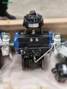 Válvula de Bola Tipo O Greenfir GYR52311R-DN40 Clase 150, Válvula de Cierre de Sellado Suave a Prueba de Explosiones para Medios Gaseosos GYR52 - Product Image 6