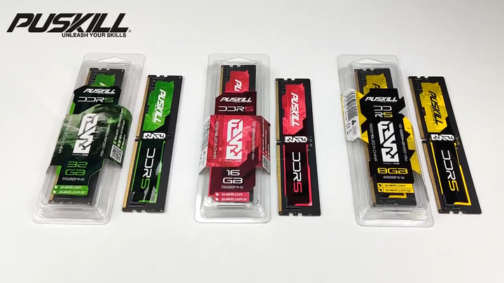 Puskill DDR5 Desktop RAM - High Speed Memory Solutions