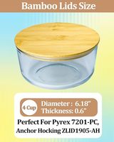 Remplacez le couvercle en bois par un couvercle en verre avec joint en silicone anti-fuite intégré.