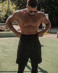 Custom Islamic Swim Awrah <strong>Shorts</strong> Cover for Men Gym <strong>Shorts</strong> Awrah Running <strong>Shorts</strong> - Product Image 4