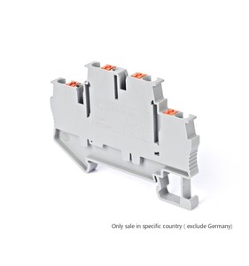 UTL nilon plastik tembaga konektor kabel listrik level ganda blok <span class=keywords><strong>Terminal</strong></span> tembaga Push-in PTTB 2,5 500V 22A - Product Image 5