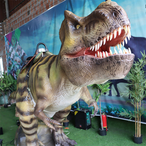 Dinosaurio Raptor de 4 Metros para Montar, Equipo Realista para Centros Comerciales y Parques de Aventuras, Juguete de Plástico para Interiores/Exteriores - Product Image 3