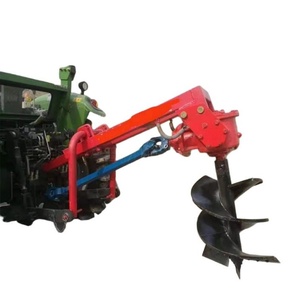 Tarière de sol 1HW50 montée sur <span class=keywords><strong>tracteur</strong></span>, tarière de 500 mm, PTO, attelage 3 points, profondeur de forage de 80 à 100 cm, 240 kg, pour tracteurs de 30 à 45 CV - Product Image 6