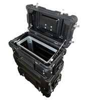 Tricases RU030, boîtier de rack de serveur 3U en plastique étanche, antichoc, résistant aux chocs, boîtier de rack de transport
