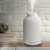 Appareils ménagers Offre Spéciale-Diffuseur d'arômes d'huiles essentielles à ultrasons Installation portable en pierre de céramique Capacité de 100ml Hôtels