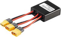 Convertisseur de décharge double batterie pour vélo électrique 20A 24-72VDC, module de mise en parallèle double batterie avec interrupteur équilibreur