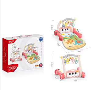 <span class=keywords><strong>Piano</strong></span> multifonctionnel pour bébé, chariot d'apprentissage de la marche, <span class=keywords><strong>piano</strong></span> à pédales 2-en-1, pour bébés de 0 à 3 ans - Product Image 1