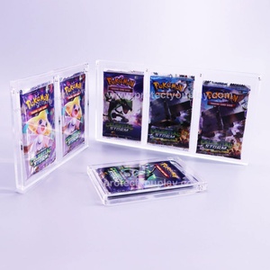 เคสใสมีแม่เหล็กทำจากอะคริลิคสำหรับเทรนเนอร์ pockemon TCG - Product Image 5